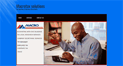 Desktop Screenshot of macrotaxsolutions.co.za